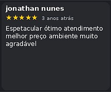 Avaliação de cliente da Agro Du Cleiton